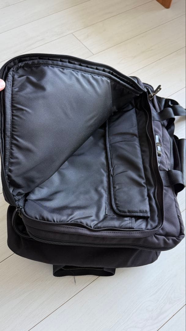 AS2OV コーデュラ ブラック バックパック