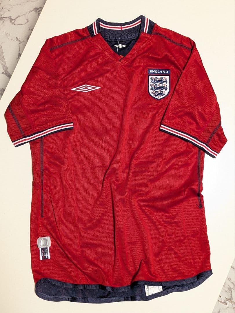 【新品】Umbro イングランド代表 02-03 アウェー 半袖 ユニフォーム