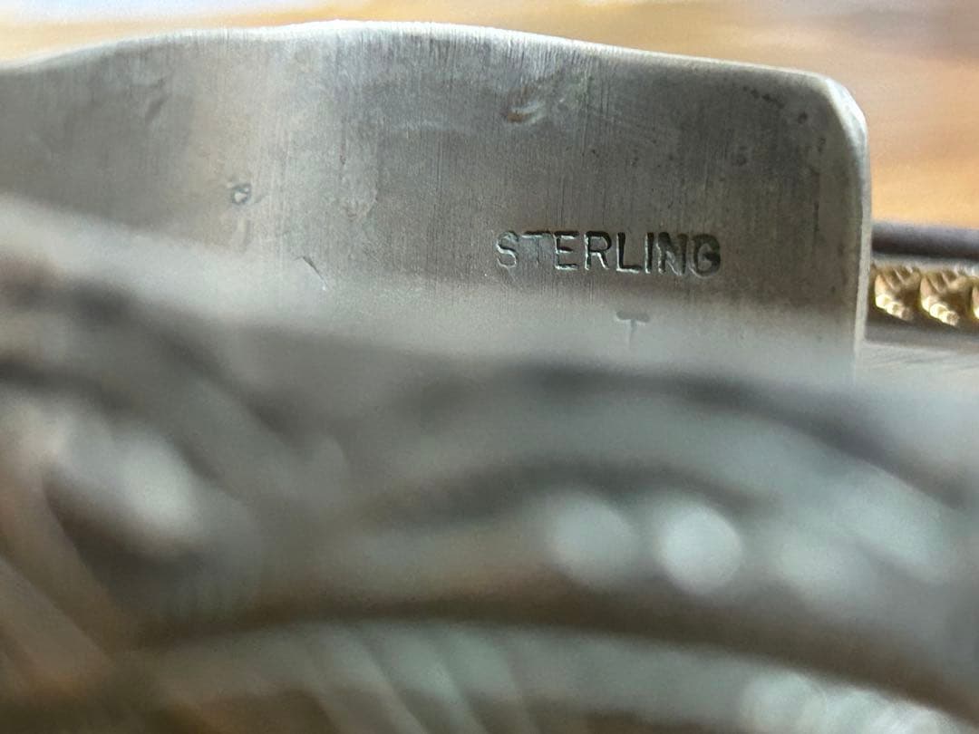 キ*太様 40s〜50s ヴィンテージ　ナバホ　NAVAJO バングル　star