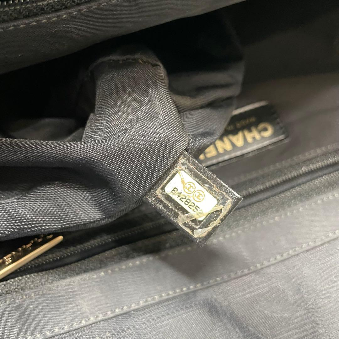 M*ん様 CHANEL ニュートラベルラインPM ブラック ナイロン トートバッ