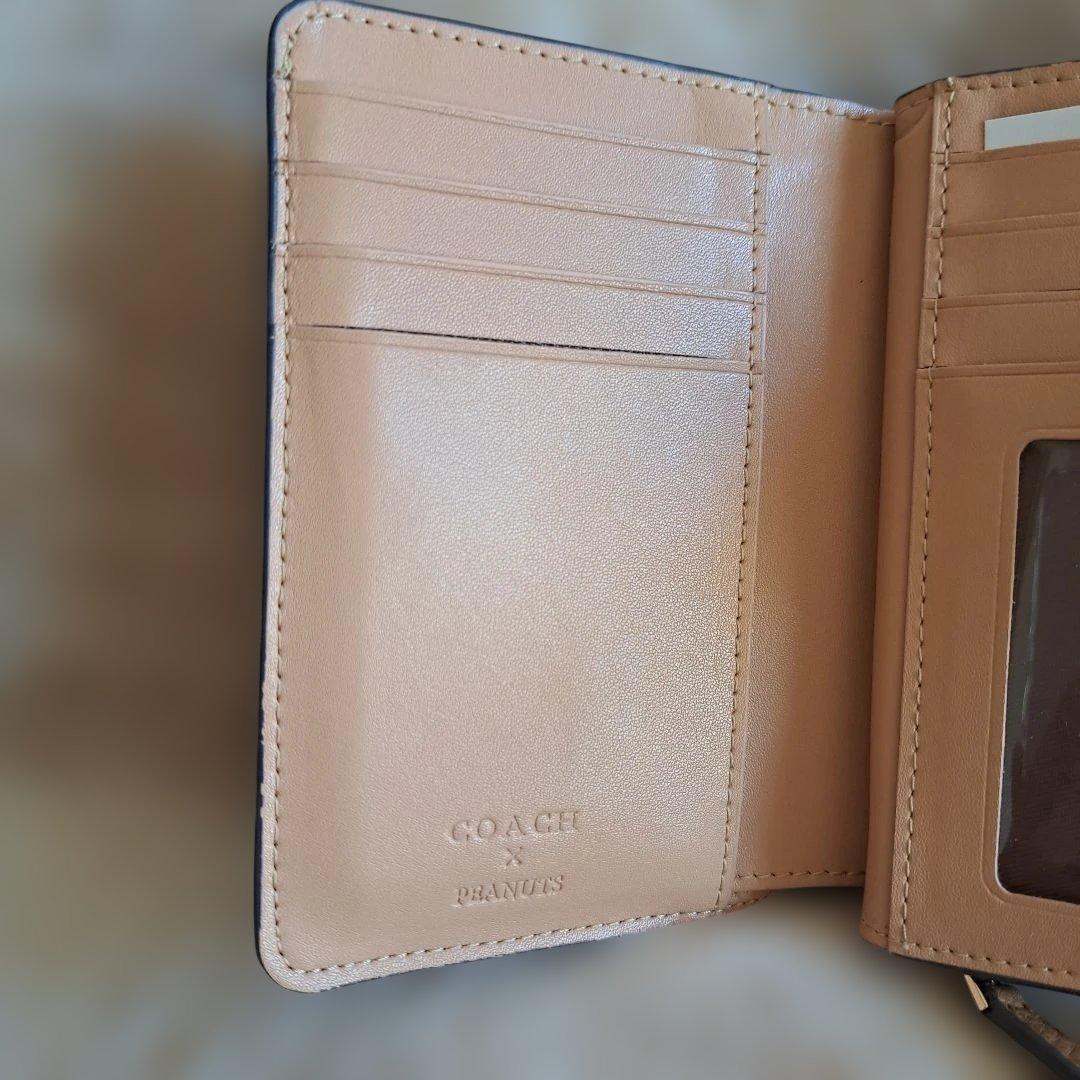 COACH NEW YORK SNOOPY二つ折り財布