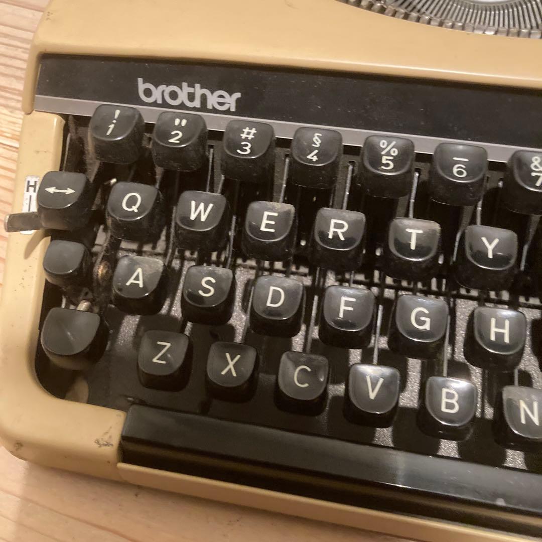 brother　タイプライター　JP1-193　2個　アンティーク　レトロ