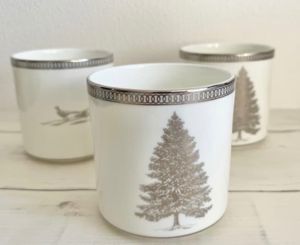 専用ウェッジウッドウィンターホワイト キャンドルホルダー