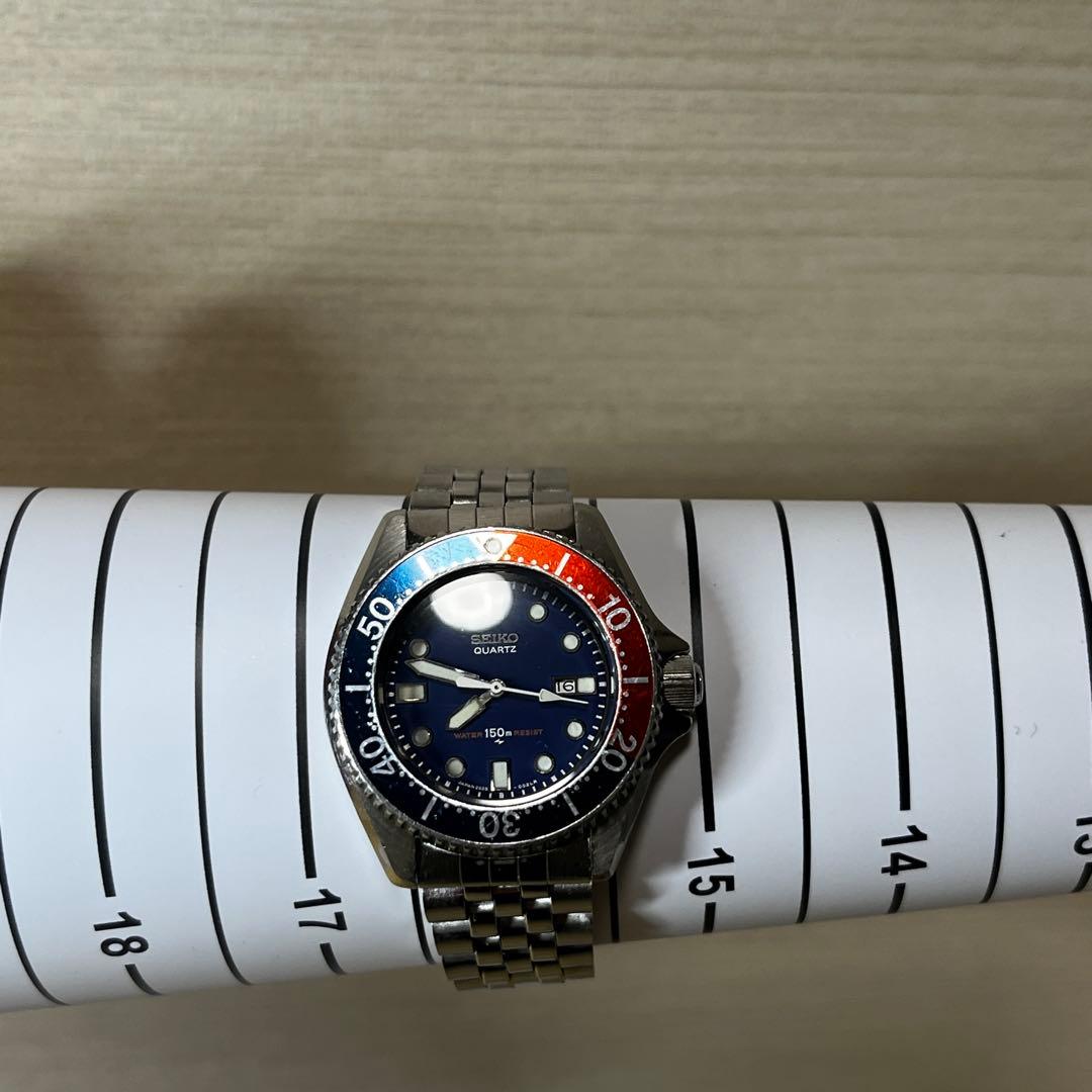 最終値下SEIKO2625-001B セイコー レトロ 貴重 ダイバーズ ペプシ