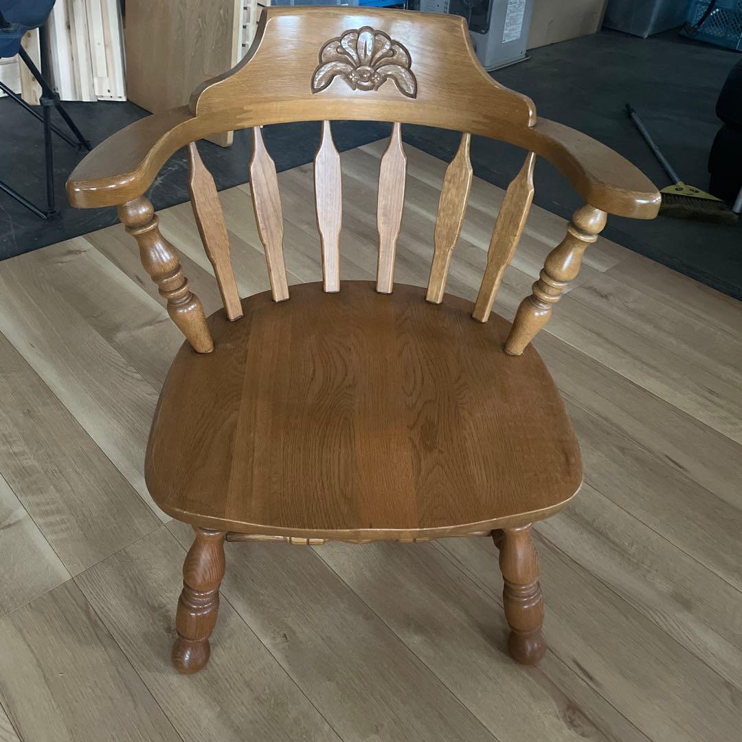 飛騨家具 WINDS アンティークチェア2脚