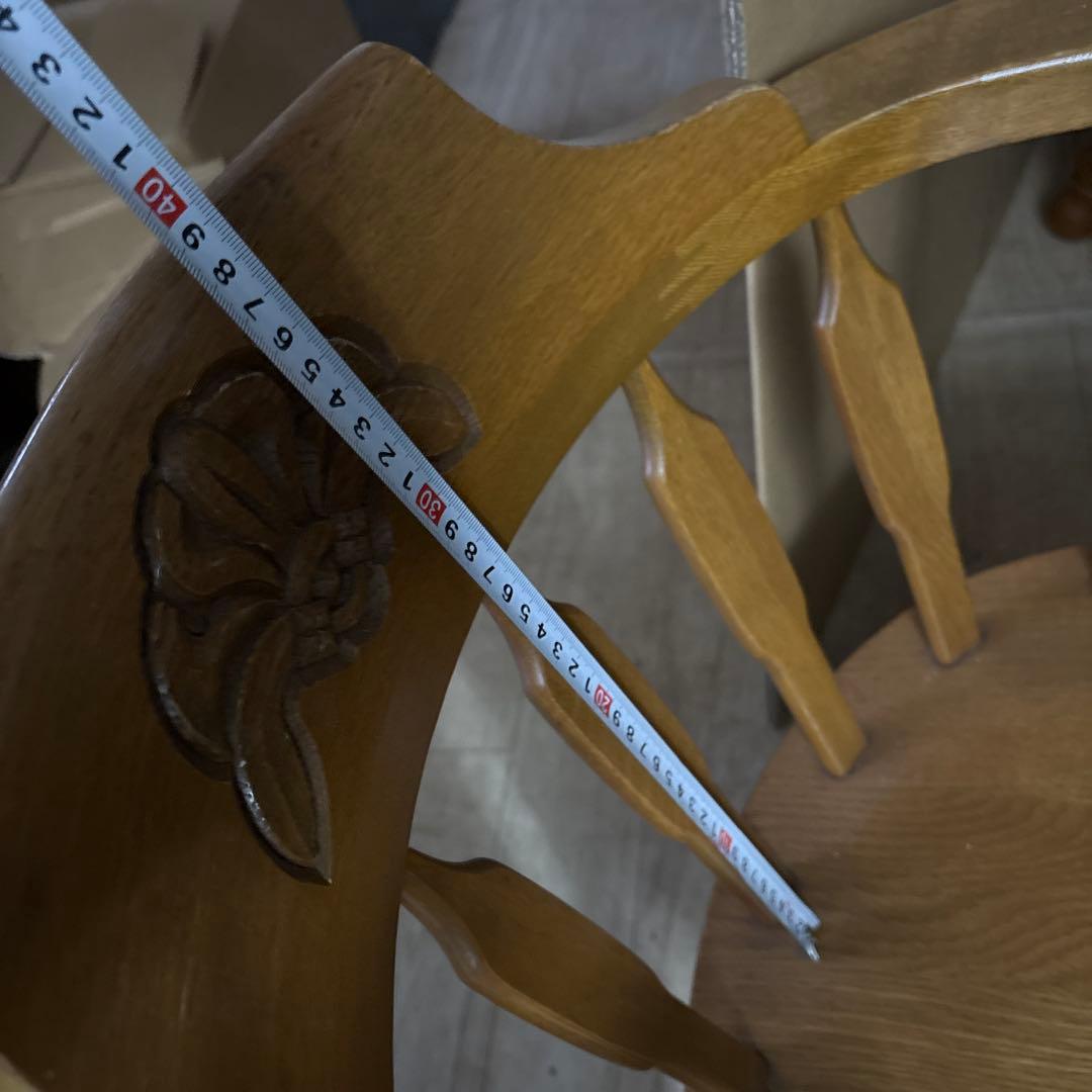 飛騨家具 WINDS アンティークチェア2脚