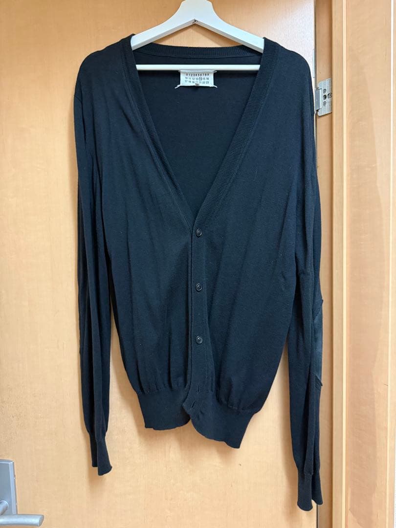 マルジェラ　ブラック カーディガン