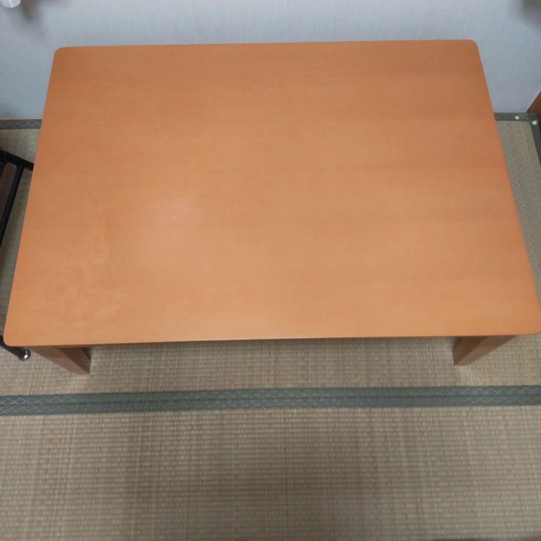 ナショナル家具調こたつ　2001年製　長方形　約105☓75☓37