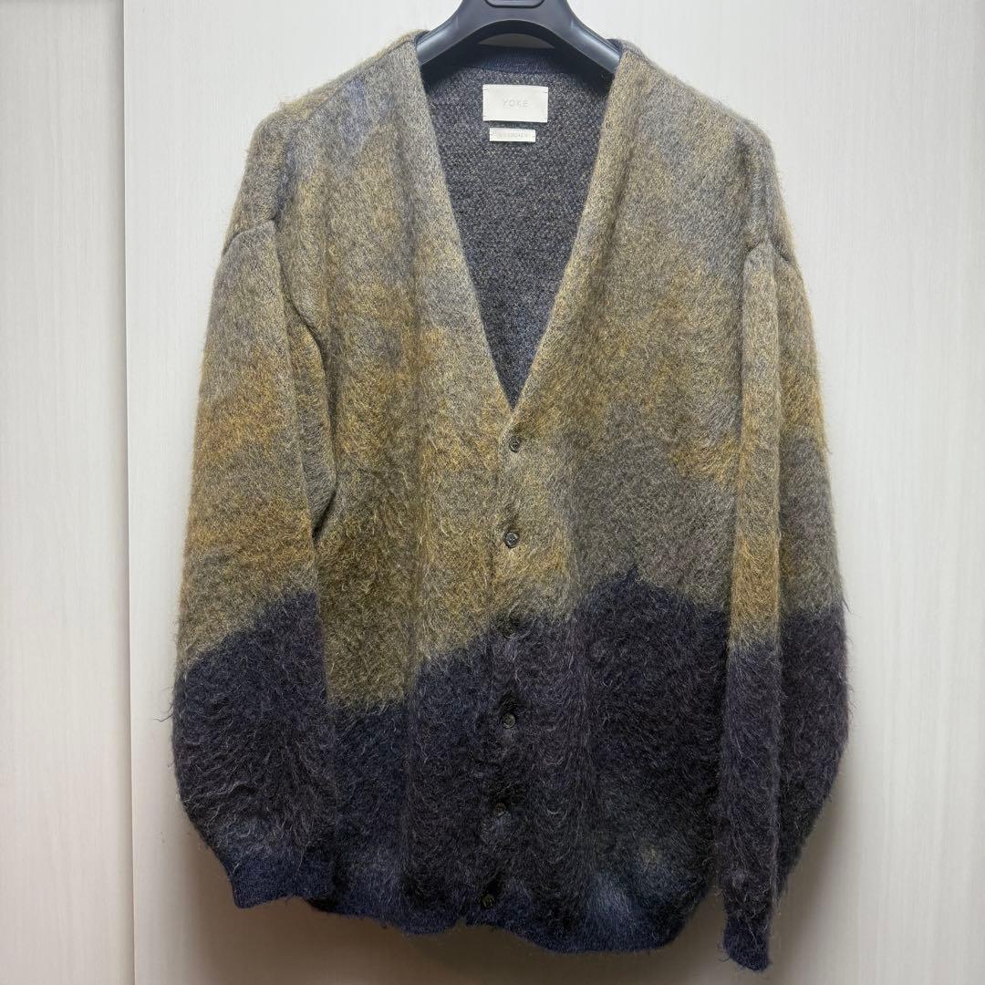 YOKE MOHAIR CARDIGAN ヨーク モヘアカーディガン