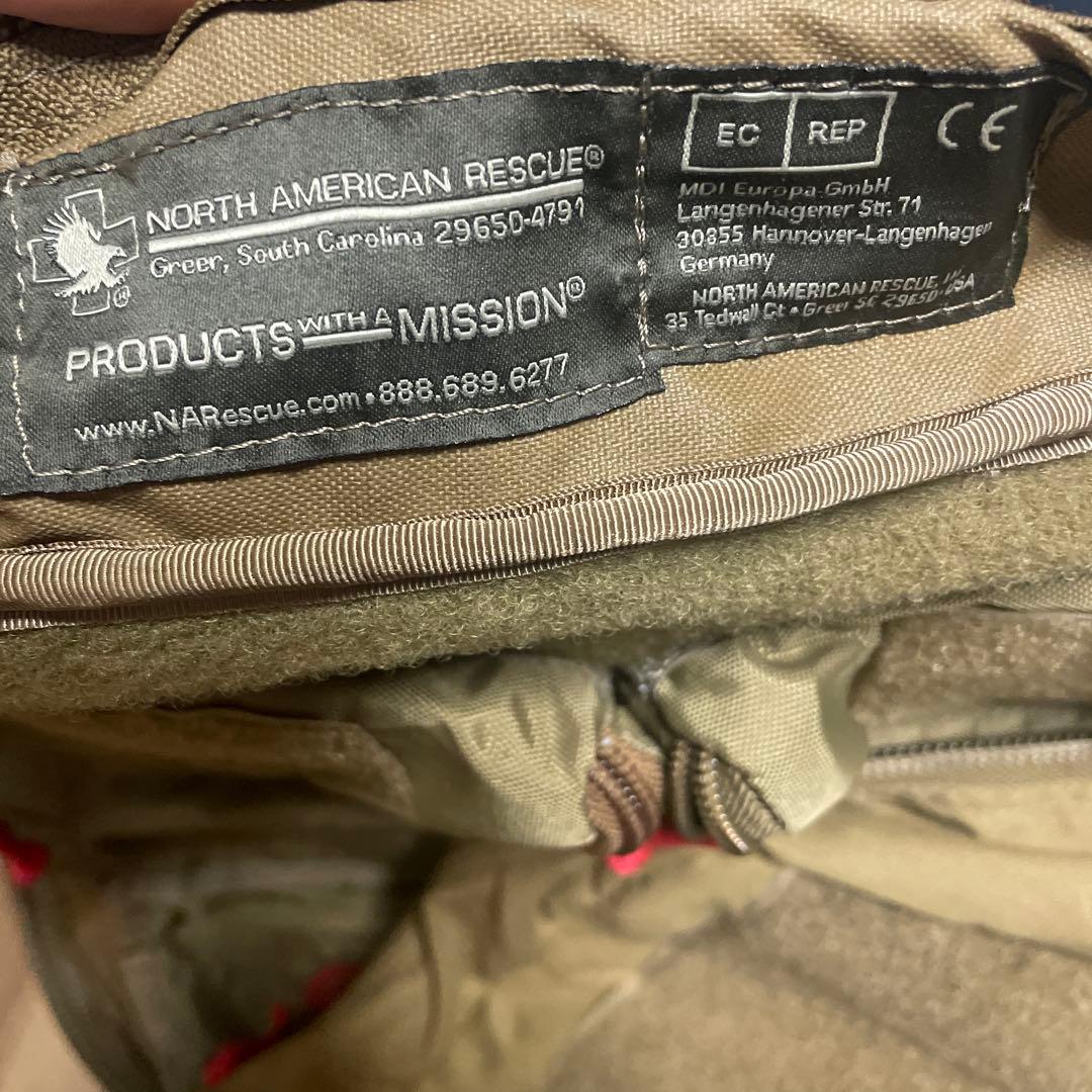 米軍放出品　NORTH AMERICAN RESCUE メディカルバック　USN