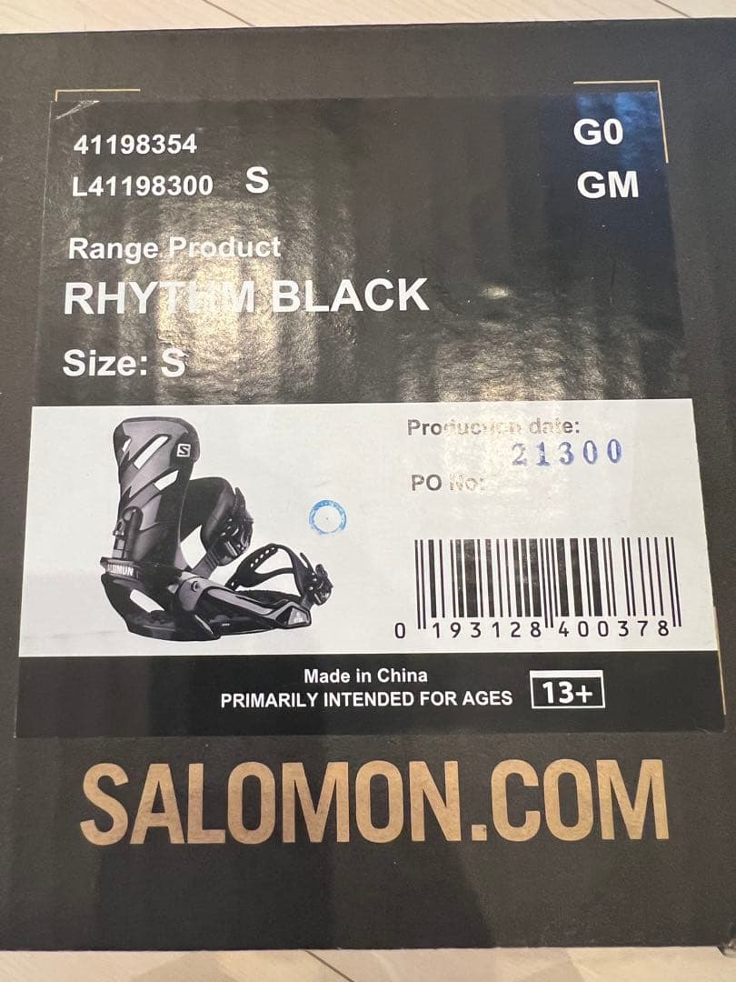 SALOMON 【12/25まで限定送料込み】板＆未使用のバインディング セット