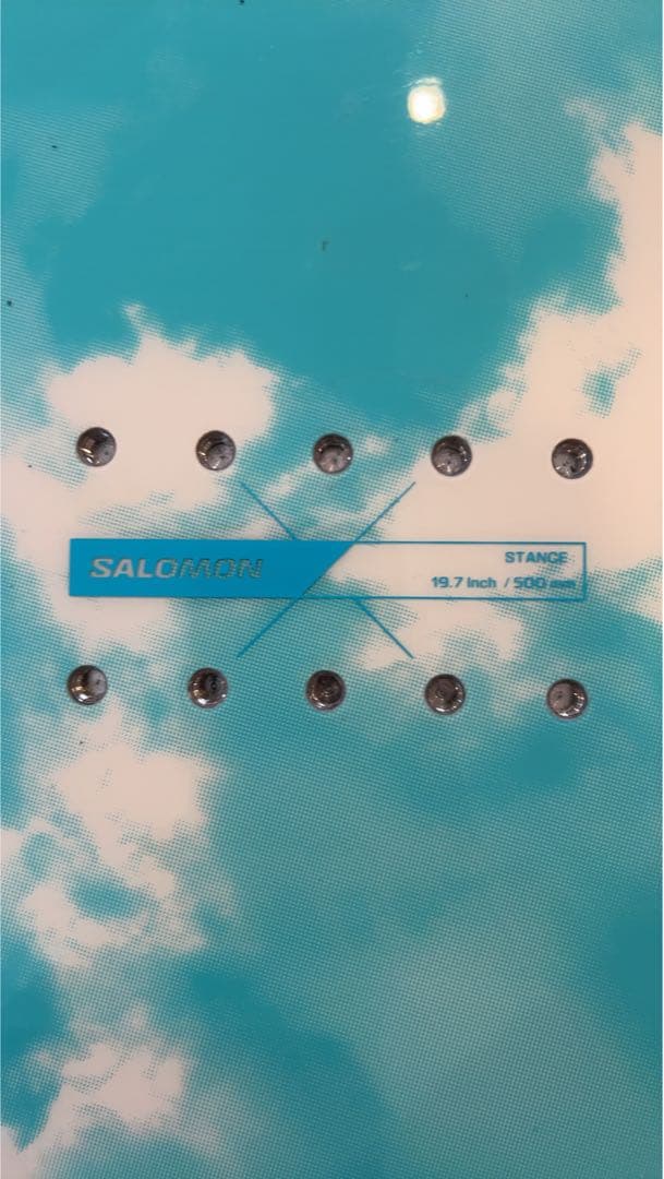 SALOMON 【12/25まで限定送料込み】板＆未使用のバインディング セット