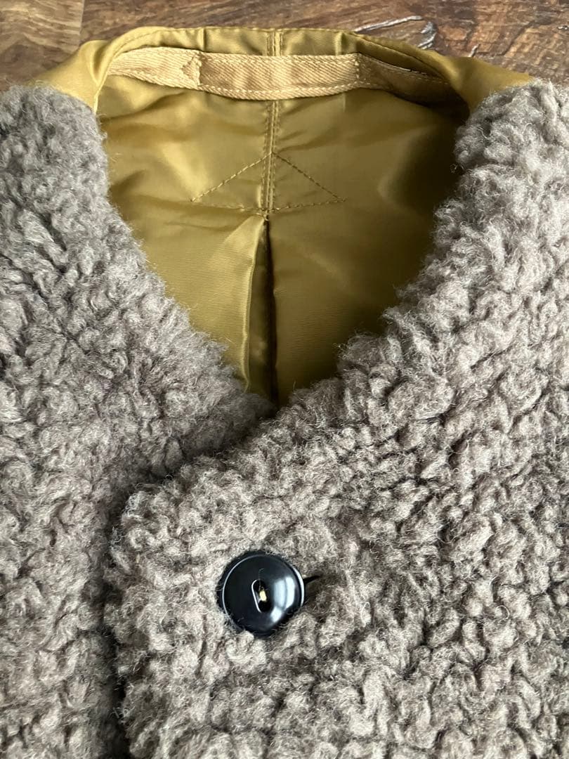 45R ウールボア×ナイロンのベスト　Mサイズ