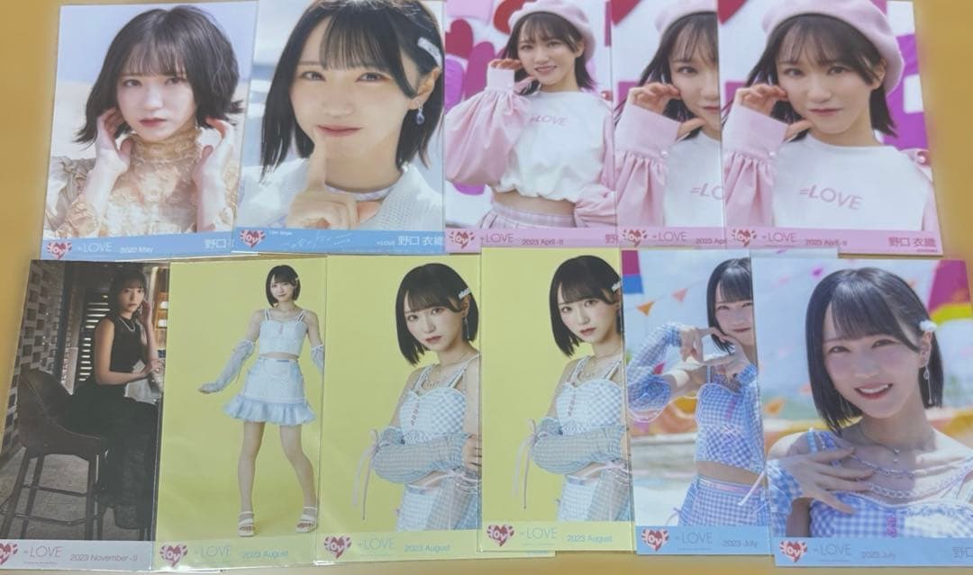 な*！様 イコラブ　野口衣織　生写真　まとめ売り　被りあり