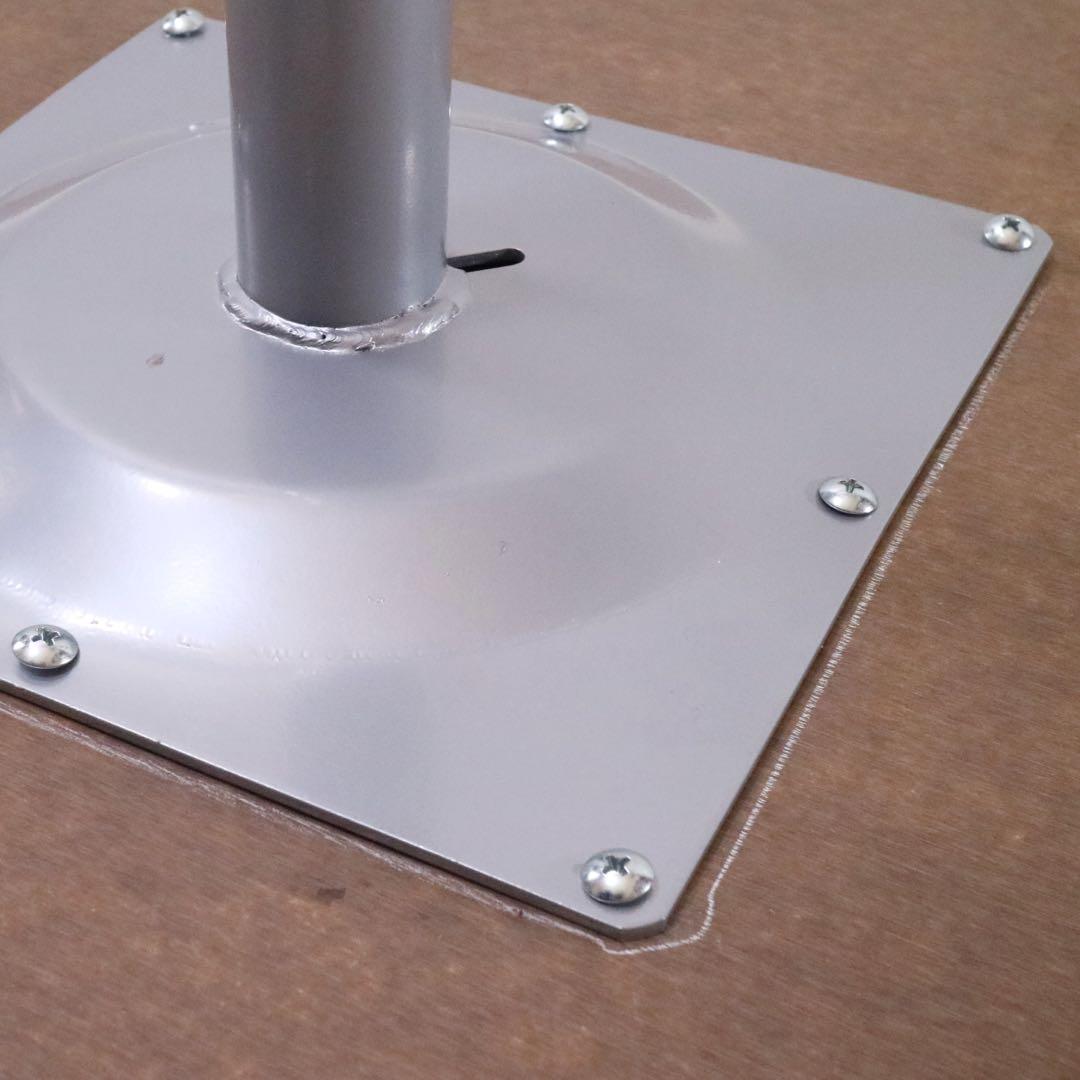 カフェテーブル 円形 丸テーブル ダイニングテーブル 一本脚 シンプル モダン