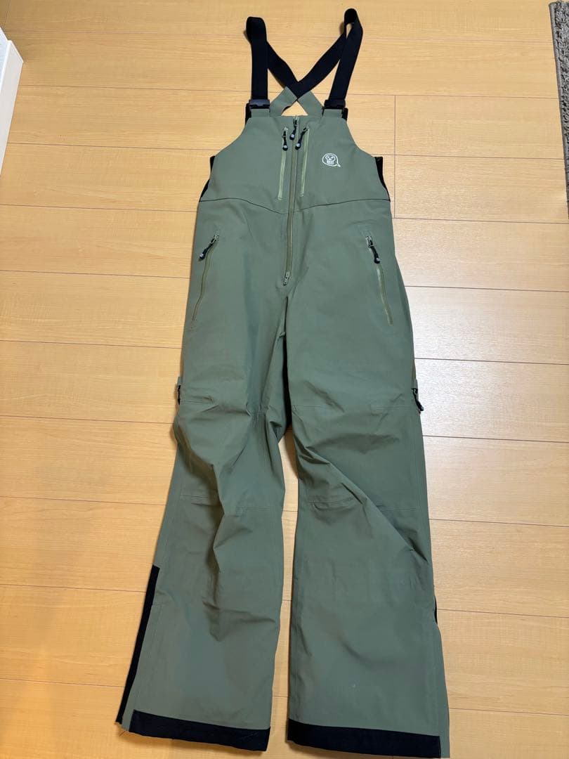 アンファッジ　上下　unfudge PEEP JACKET BIB PANTS