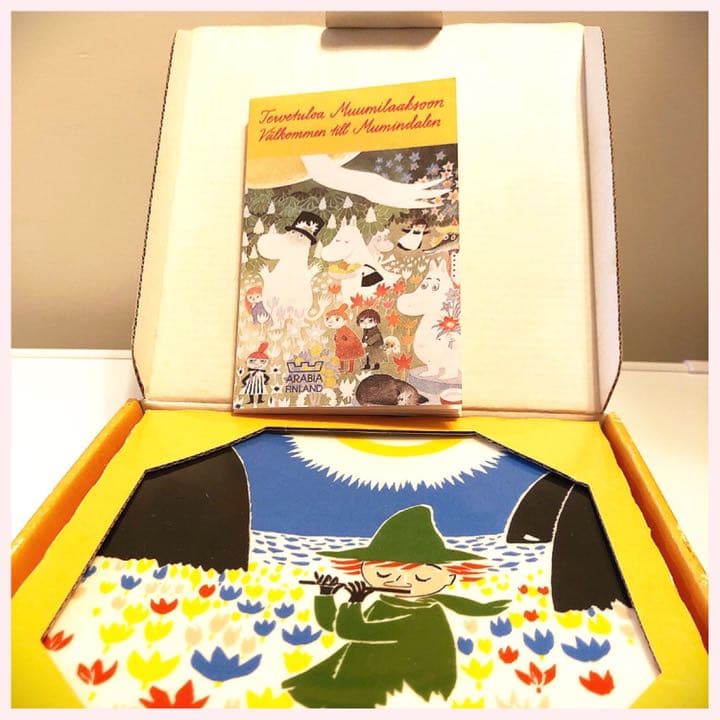 【希少·廃盤品】ARABIA アラビアムーミン八角形プレート2/6