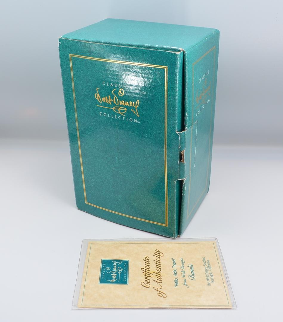 やあ、こんにちは　トンパーシスターズ　ディズニー　WDCC　箱入り　ヴィンテージ