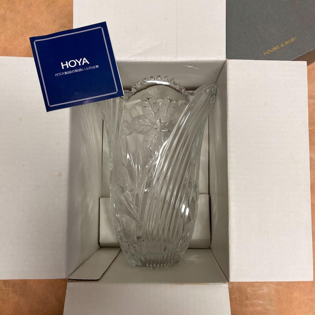 HOYAガラス花瓶