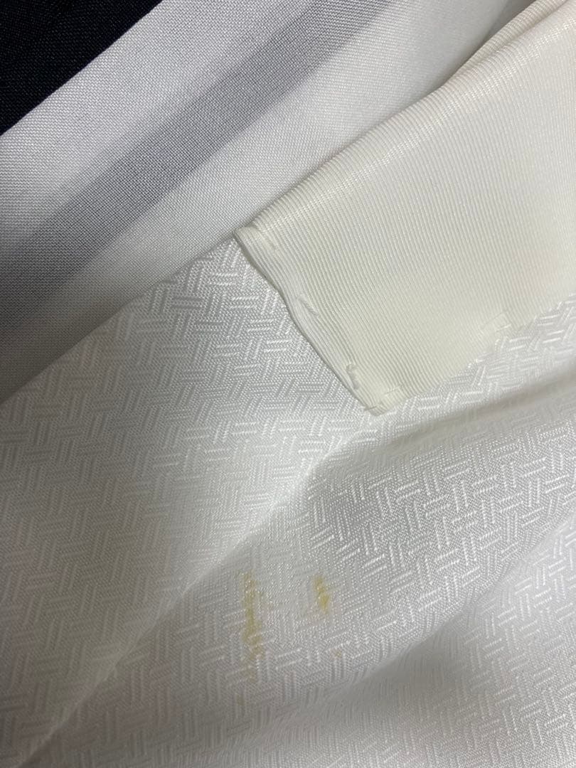 五歳男児七五三お宮参り　着物羽織長襦袢セット　茶黒金地模様　個性的　オンリーワン