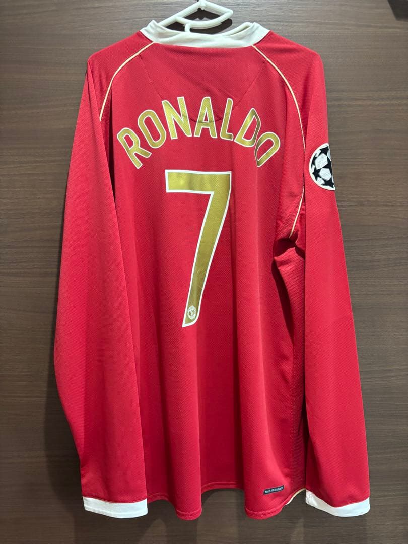 06-07 マンチェスター・ユナイテッド クリスティアーノ・ロナウド 長袖 CL