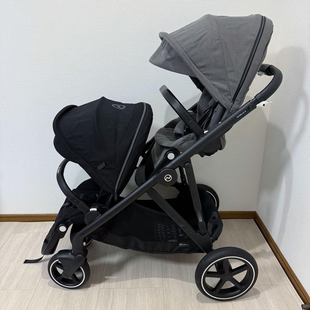 【美品】Cybex GaselleS 2人乗りベビーカー