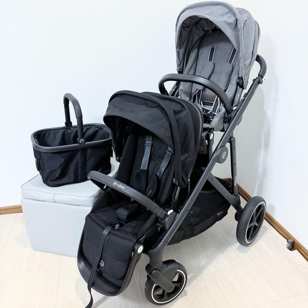 【美品】Cybex GaselleS 2人乗りベビーカー