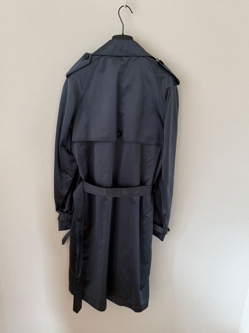 Christian Dior｜トレンチコート｜ダークグレー／ネイビー系｜極美品