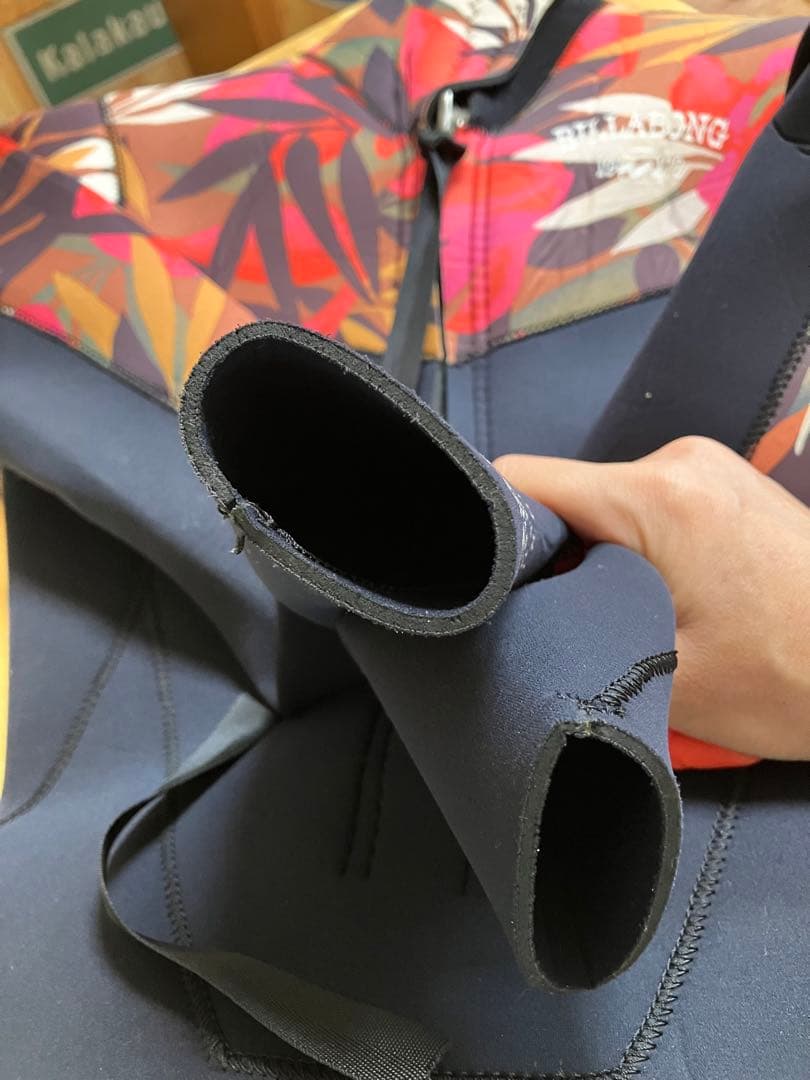 ビラボン Billabong フルスーツ M レディース 3×2ミリ