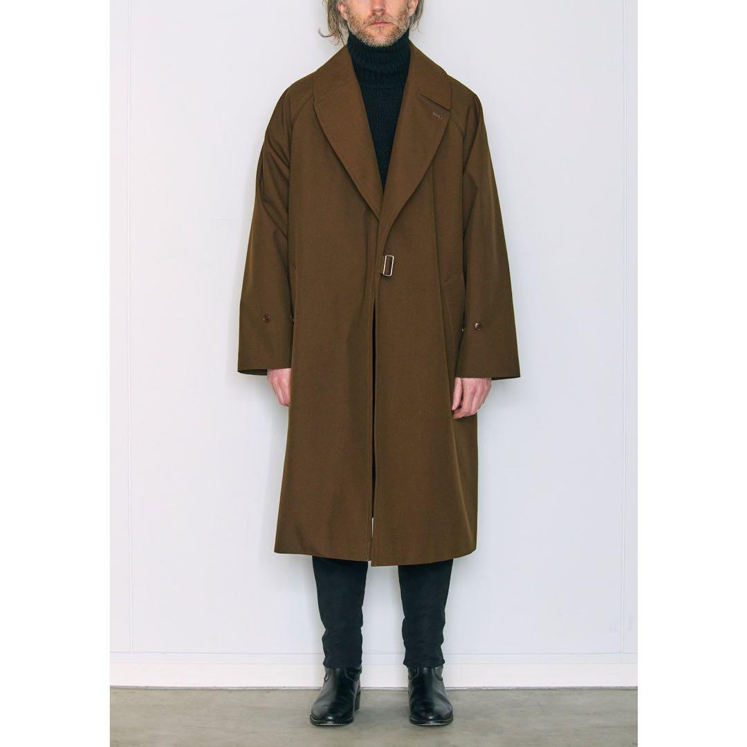 comoli コモリ ウールサージ タイロッケンコート 18aw