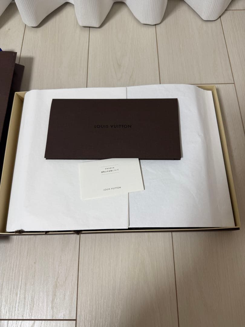 Louis Vuitton マフラー ブラウン ブラック