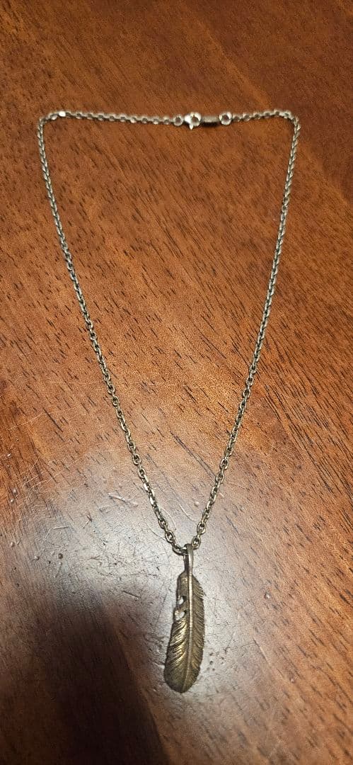 Arizona Silver 羽根モチーフ ネックレス