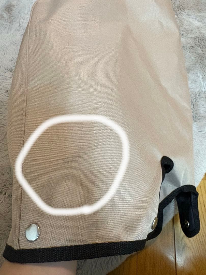 【JACK BUNNY!!】ゴルフ５限定 ジャックバニー キャディバッグベージュ