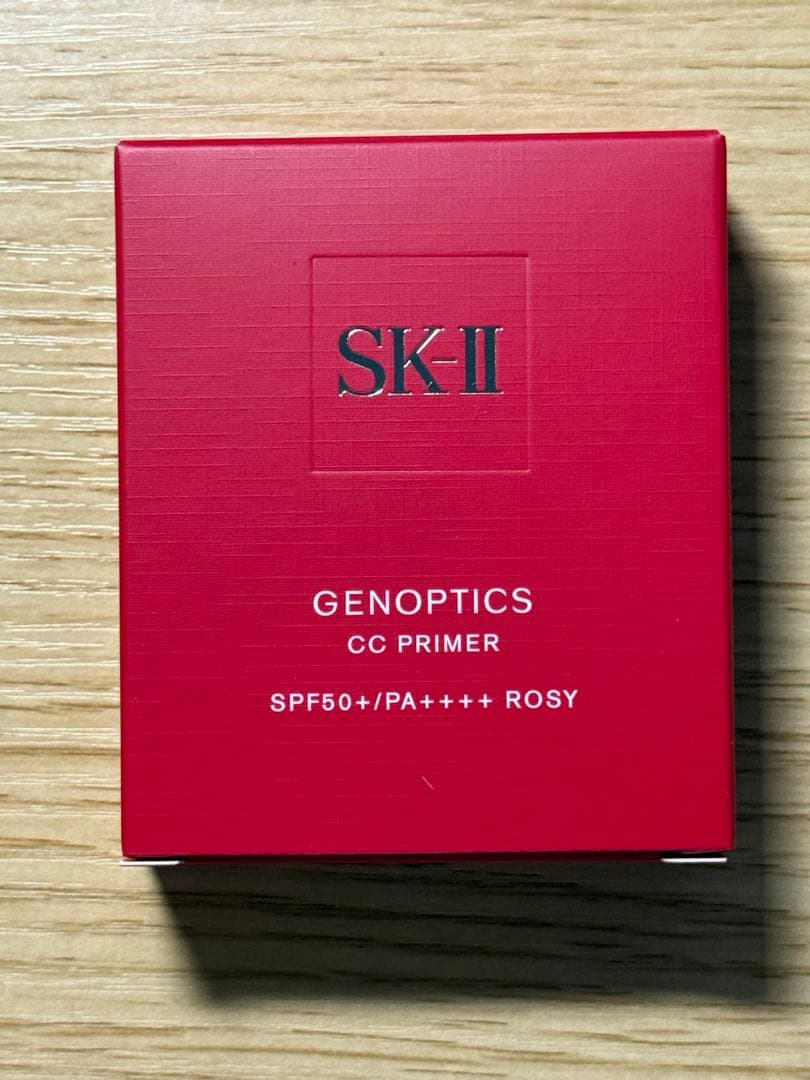 【新品未使用】SK-IIジェノプティクスCC プライマー　ロージーピンク