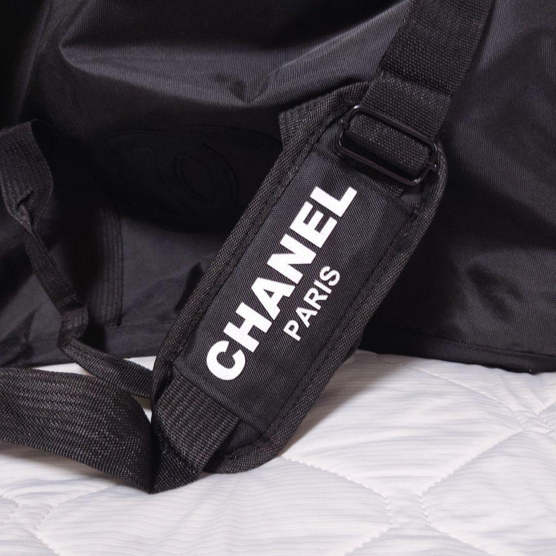 CHANEL 黒 ボストンバッグ