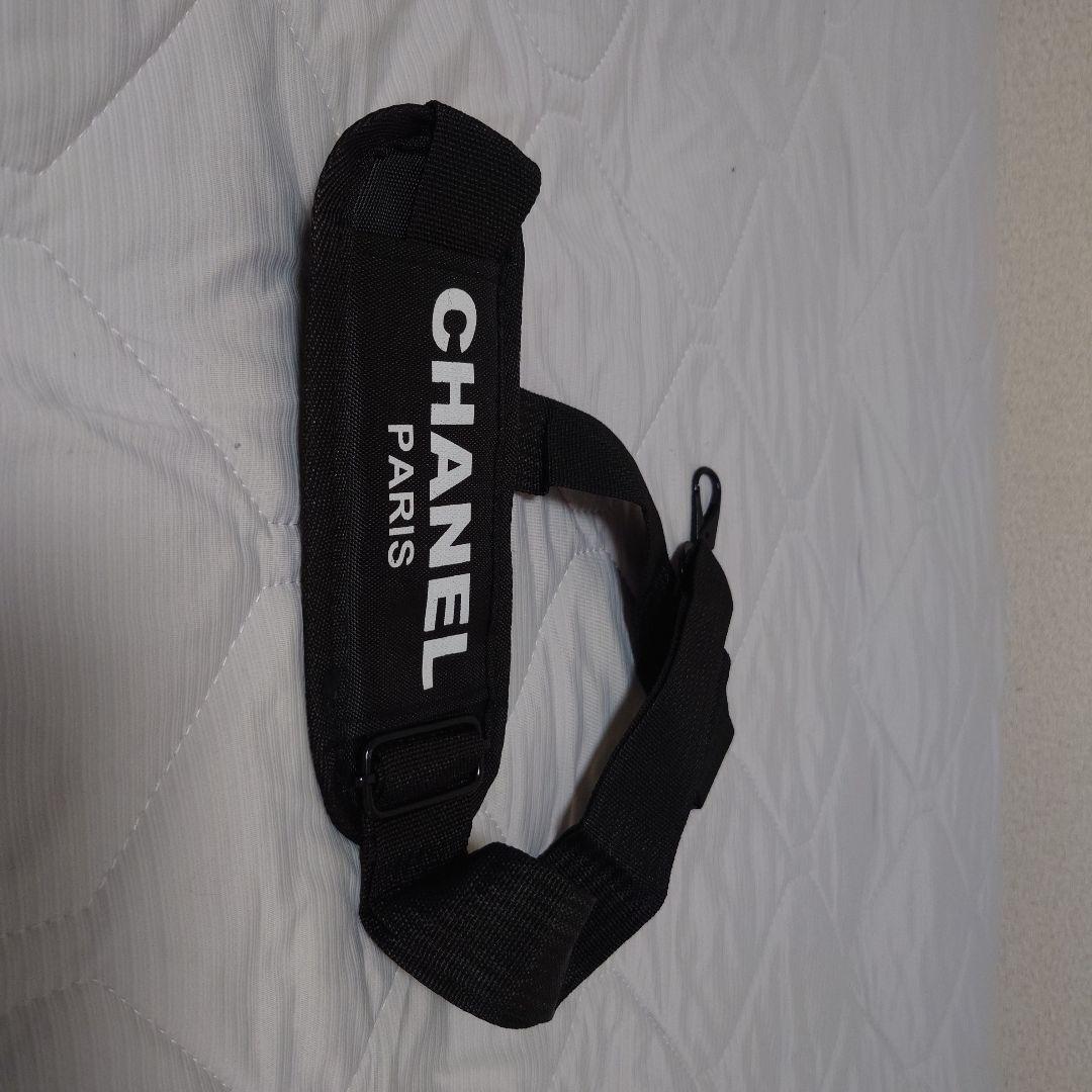 CHANEL 黒 ボストンバッグ