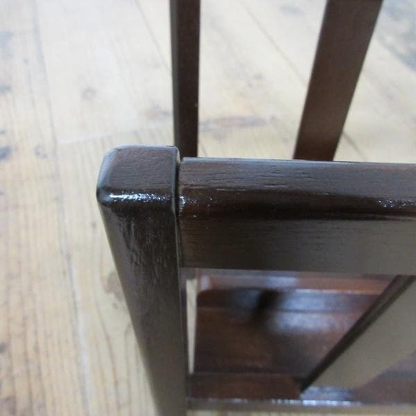 イギリス アンティーク 家具 マガジンラック 新聞/楽譜入れ 収納 6803c