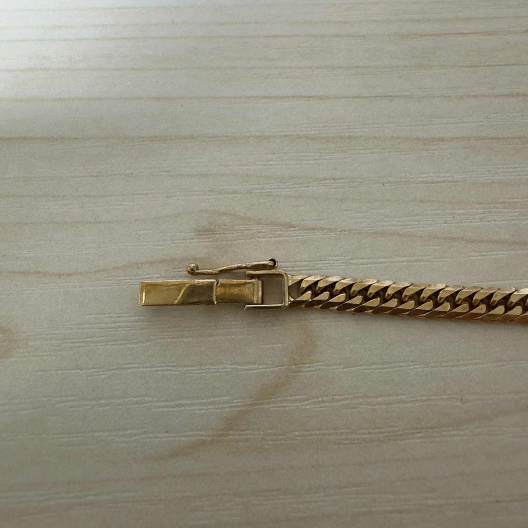 k18 750 喜平　6面カット ブレスレット 1ブレスレット