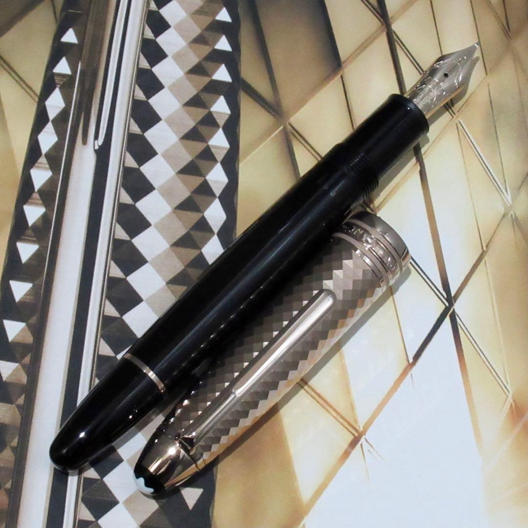 モンブラン 万年筆 146 ジオメトリックディメンション ドゥエ 105984