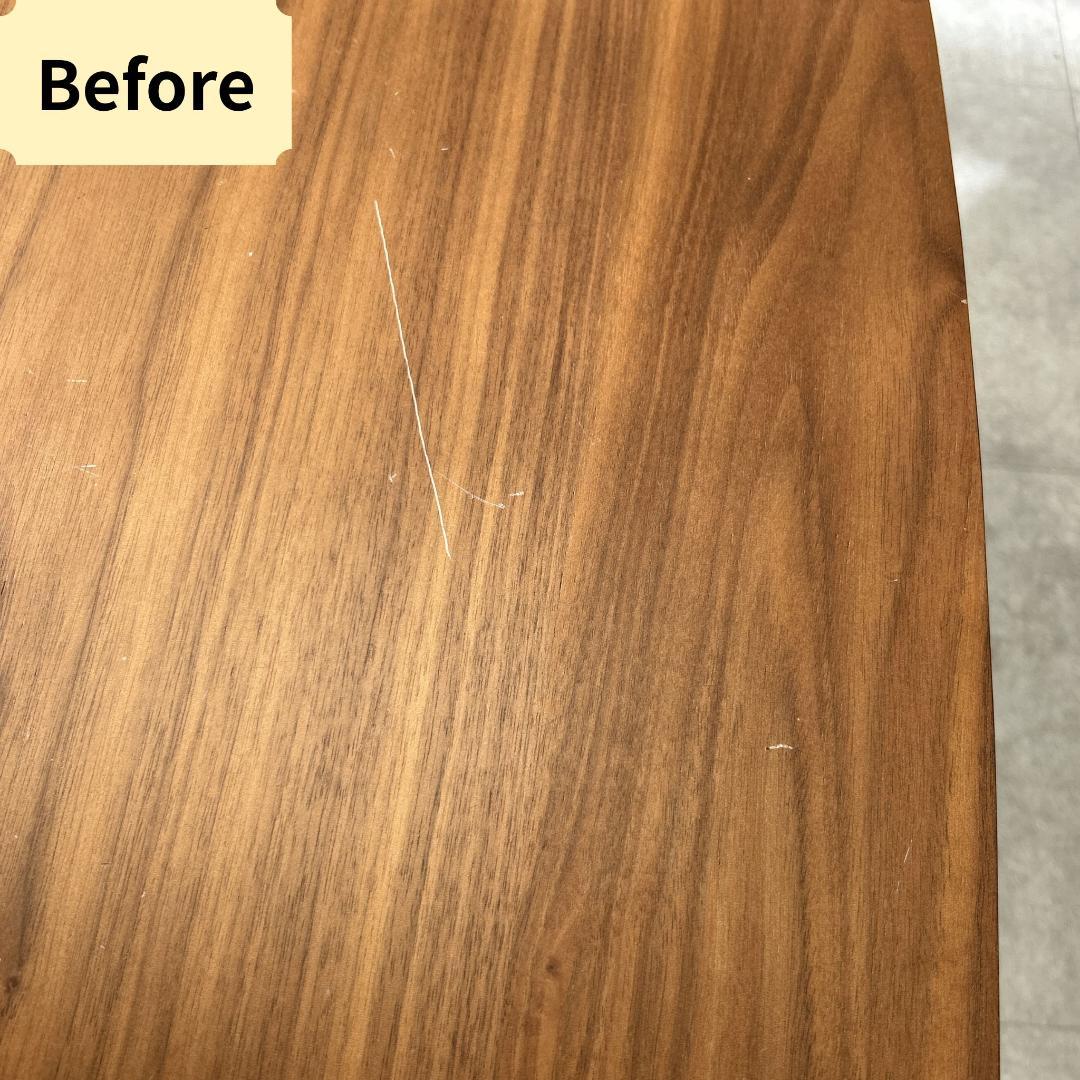 LOWYA センターテーブル 幅120cm ローデスク 天然木 変形デザイン