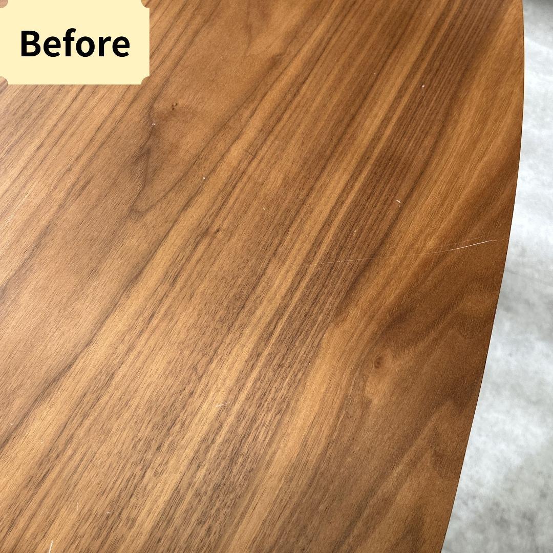 LOWYA センターテーブル 幅120cm ローデスク 天然木 変形デザイン