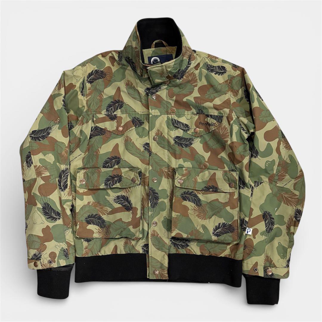 ペンフィールド Penfield 迷彩柄ナイロンジャケット 茶タグ パタゴニア