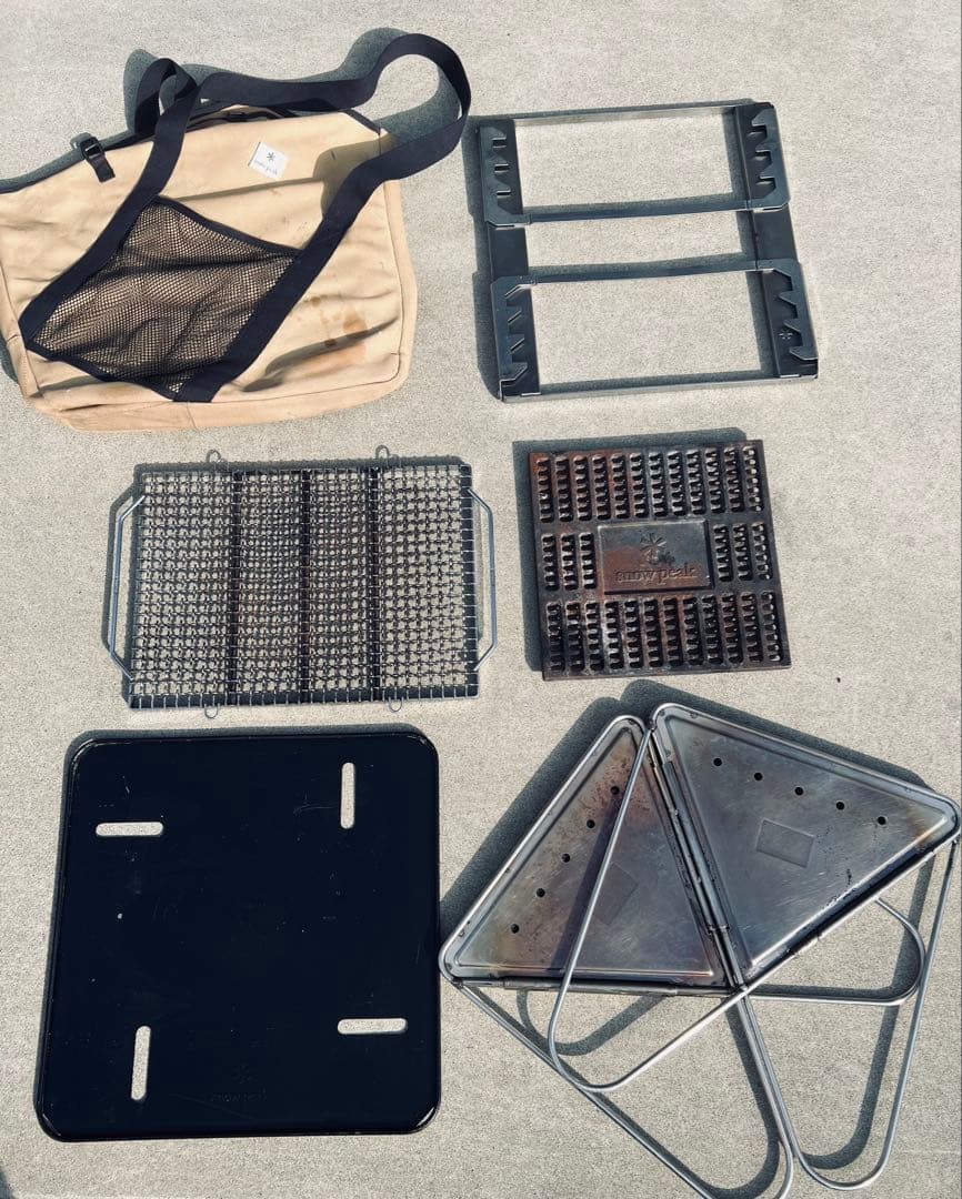  peak焚き火台 L 収納バッグ付き