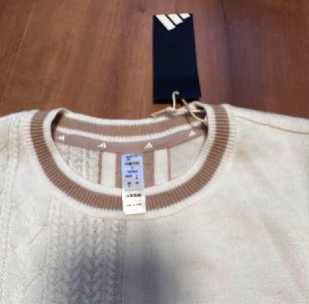 長袖セーター　ニットスカート　サイズM セットアップ　ゴルフウェア　秋冬　ウール