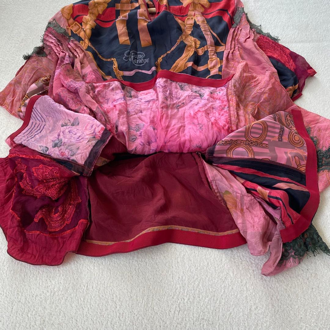 ストール付✨ベルト付✨sacai 17SS 再構築 プルオーバー ブラウス