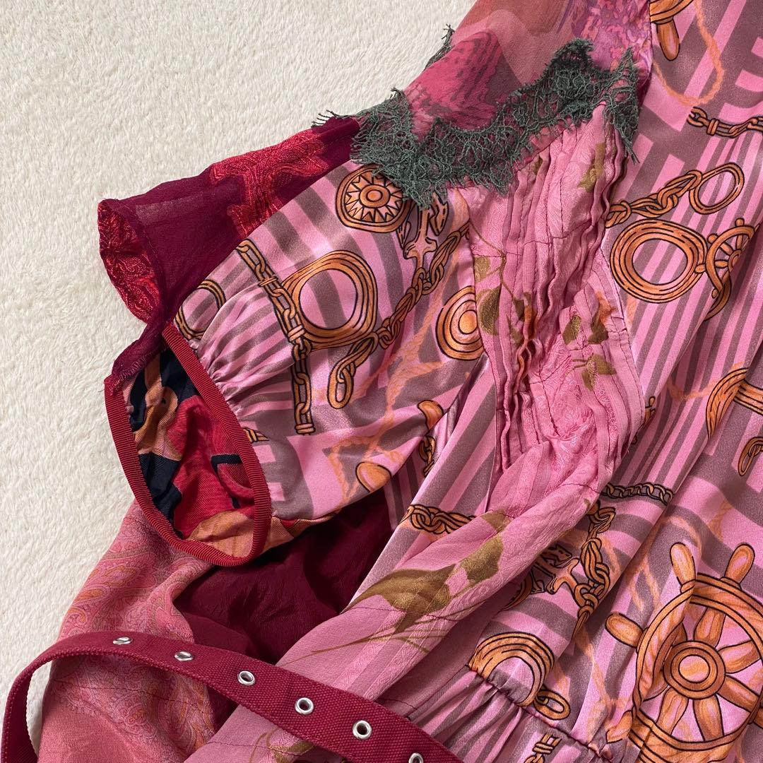 ストール付✨ベルト付✨sacai 17SS 再構築 プルオーバー ブラウス