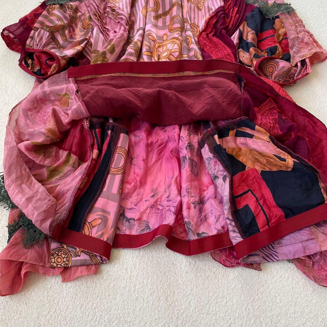 ストール付✨ベルト付✨sacai 17SS 再構築 プルオーバー ブラウス