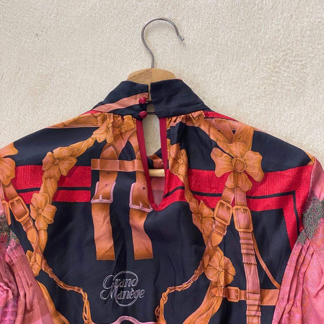 ストール付✨ベルト付✨sacai 17SS 再構築 プルオーバー ブラウス