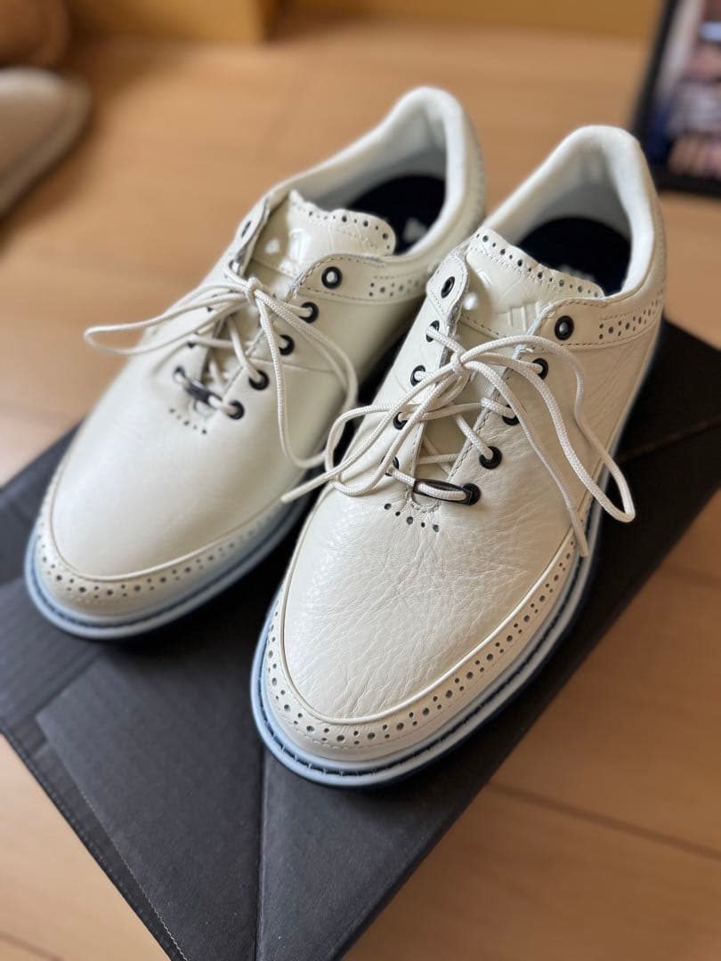 アディダス　ゴルフシューズ　mc80　23.5　スニーカー　白