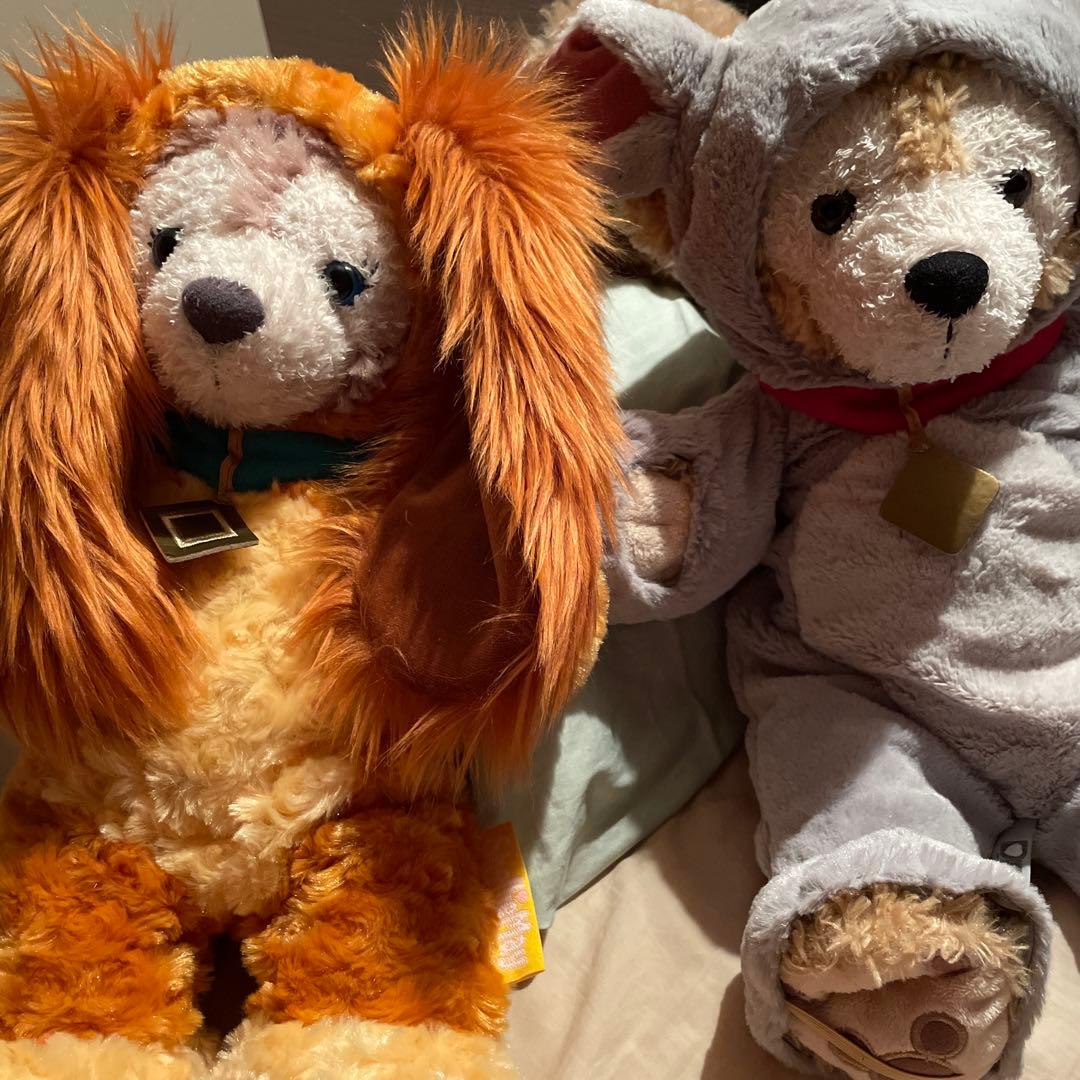 ダッフィーandシェリーメイ⭐️わんわん物語